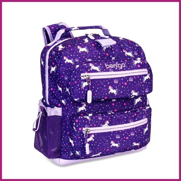 Lightweight Polyester Backpack for Kids Water-Resistant Laptop Compatible